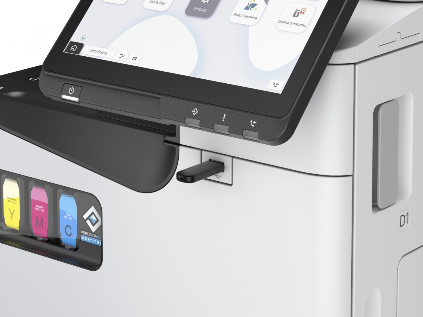 Multifunctional inkjet EPSON AM-C400, format A4, Color, Duplex, USB + LAN + Wi-Fi — poza 2