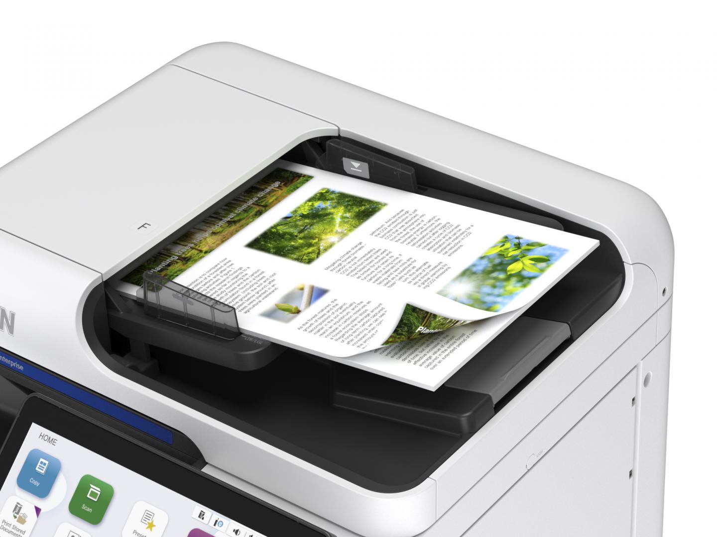 Multifunctional inkjet EPSON AM-C400, format A4, Color, Duplex, USB + LAN + Wi-Fi — poza 4