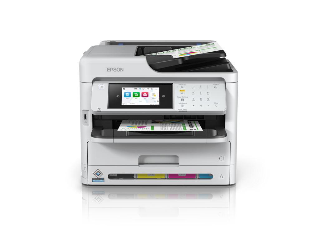 Multifunctional inkjet EPSON WorkForce Pro WF-C5890DWF, format A4, Color, Duplex, USB + LAN + Wi-Fi