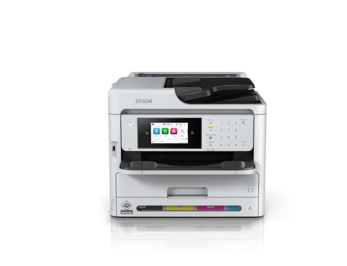 Multifunctional inkjet EPSON WorkForce Pro WF-C5890DWF, format A4, Color, Duplex, USB + LAN + Wi-Fi — poza 2