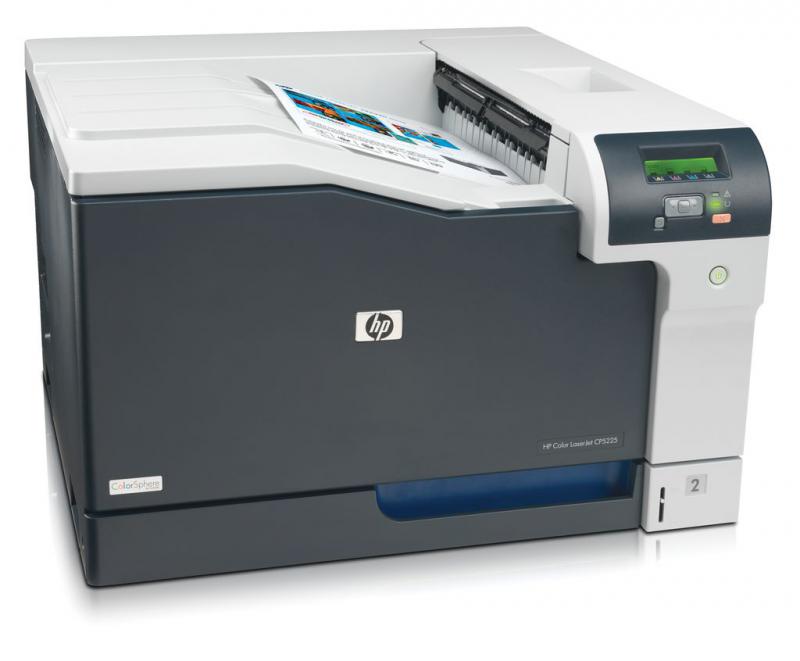 Imprimanta Laser HP Color LaserJet Professional CP5225n, Color, format A3, USB + LAN + Wi-fi — poza 3