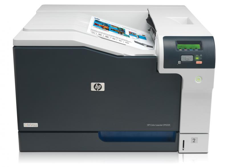 Imprimanta Laser HP Color LaserJet Professional CP5225dn, Color, format A3, Duplex, USB/LAN — poza 3