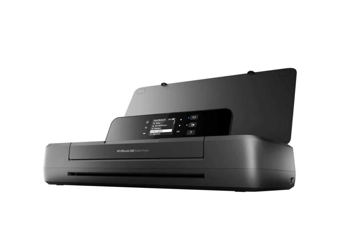 Imprimanta inkjet HP OfficeJet 200 Mobile Printer, Color, format A4, USB + Wi-Fi — poza 3