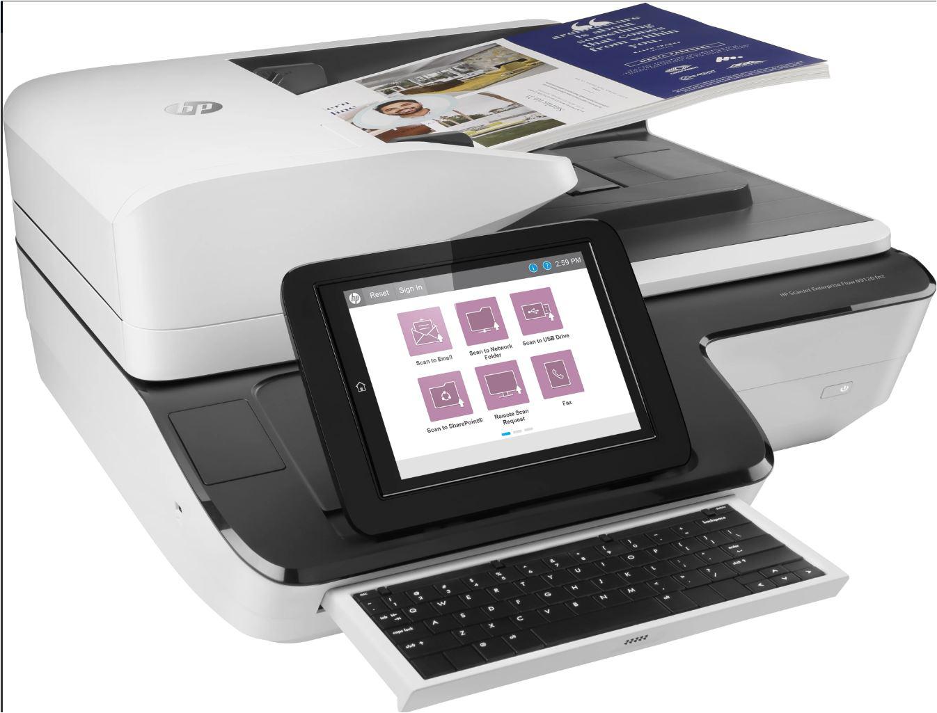 Scanner HP ScanJet Enterprise Flow N9120 fn2, A3, Automat, Flatbed, USB — poza 2
