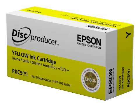 Epson Discproducer Ink PJIC7(Y), Yellow (MOQ=10)