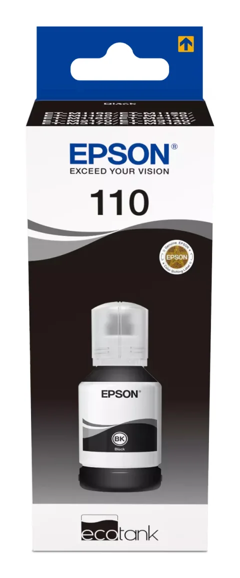 Epson 110 EcoTank Pigment black ink bottle