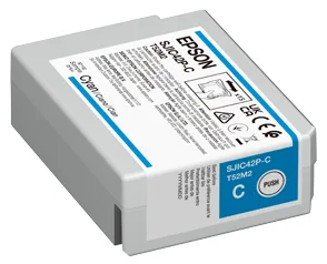 Epson SJIC42P-C Ink cartridge for ColorWorks C4000e (Cyan)