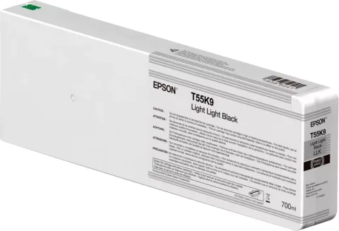 Epson Singlepack Light Light Black T55K900 UltraChrome HDX/HD 700ml