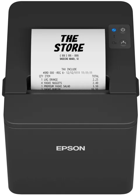 Epson TM-T20IV(102):USB+Serial+Ether,PS,Blk,EU, RS-232