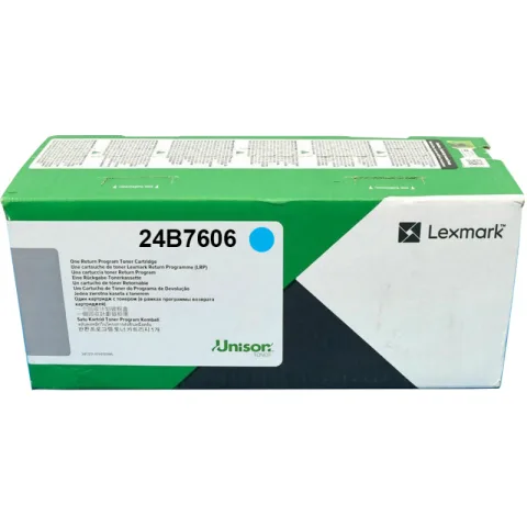Toner Lexmark XC8355, 95x, 96x, Cyan