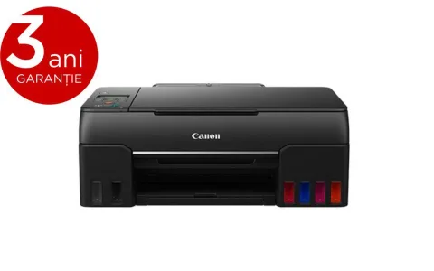 Multifuncțional inkjet color CISS Canon Pixma G640, dimensiune A4,viteza 3.9 ppm alb-negru, rezolutie 4800x1200dpi