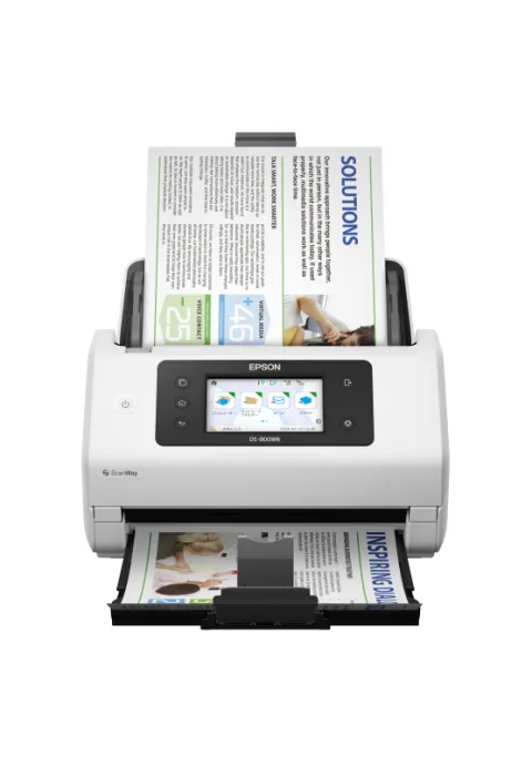 Scaner Epson WorkForce DS-800WN, A4, Automat, Sheetfed, USB + WLAN + LAN