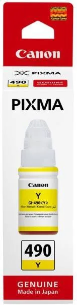 Cartus Canon GI-490Y, Yellow