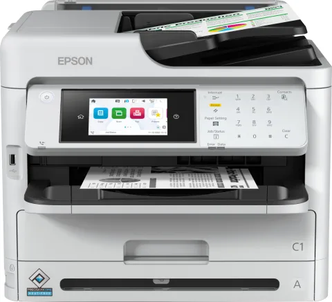 Multifunctional inkjet EPSON WorkForce Pro WF-M5899DWF, format A4, Monocrom, Duplex, USB + LAN + Wi-Fi