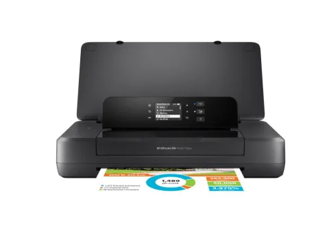 Imprimanta inkjet HP OfficeJet 200 Mobile Printer, Color, format A4, USB + Wi-Fi