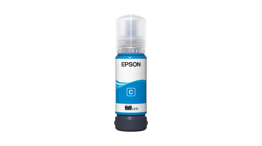 Epson 108 EcoTank Cyan ink bottle