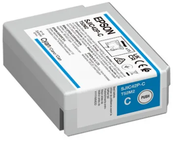 Epson SJIC42P-C Ink cartridge for ColorWorks C4000e (Cyan) — poza 2