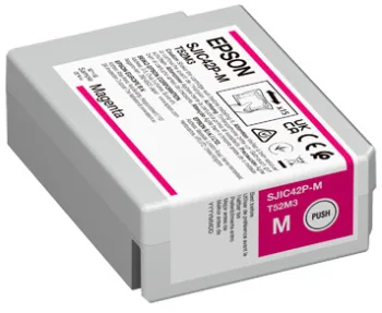 Epson SJIC42P-M Ink cartridge for ColorWorks C4000e ( Magenta) — poza 2