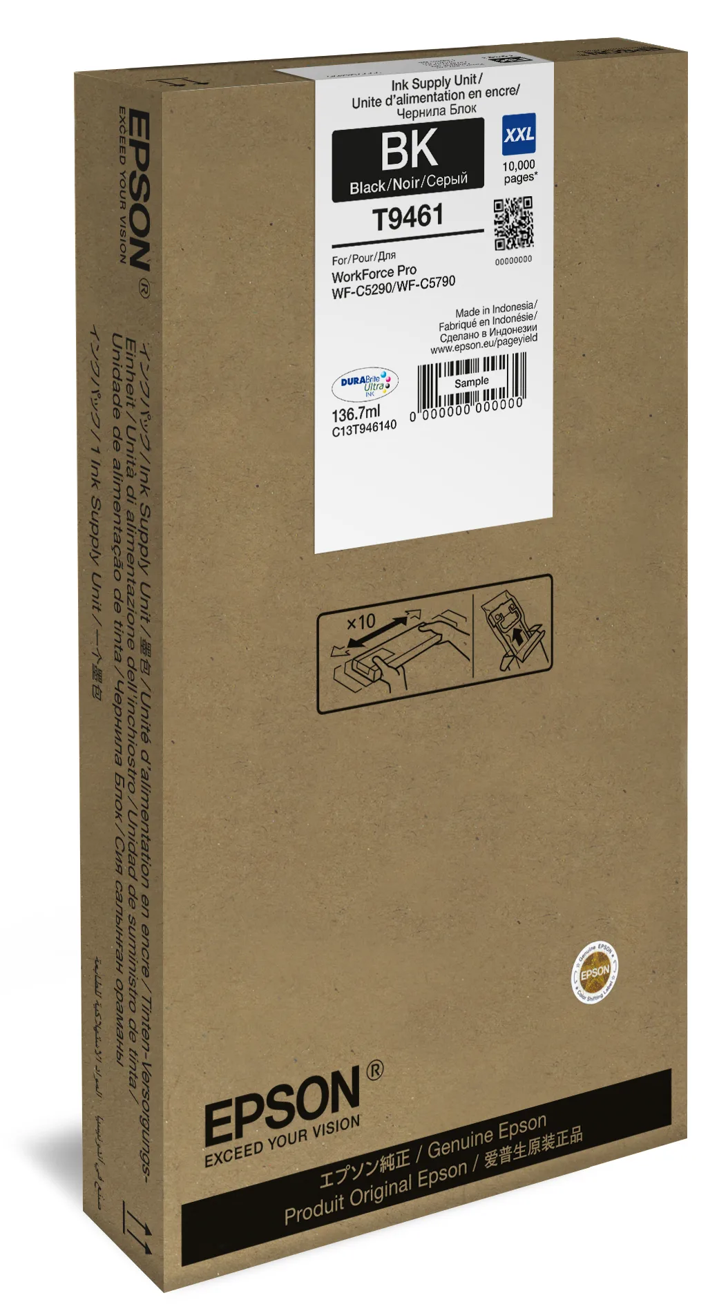 Epson WF-C5290 / WF-C5790 Series Ink Pack XXL Black — poza 2