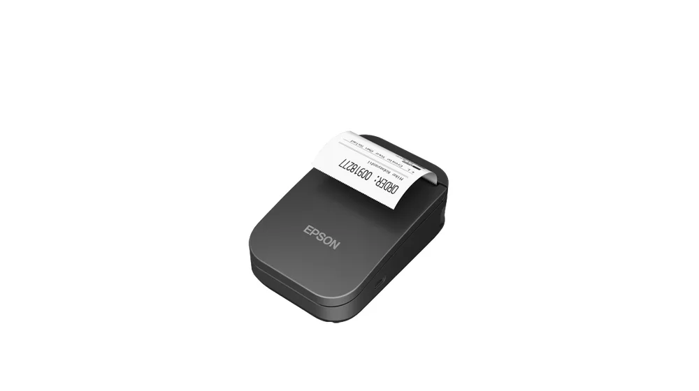 Epson TM-P20II (101): Mobile Receipt, Bluetooth, USB-C, Black, EMEA — poza 2