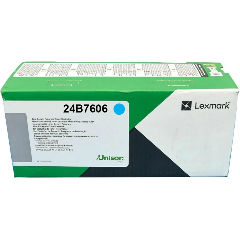 Toner Lexmark XC8355, 95x, 96x, Cyan