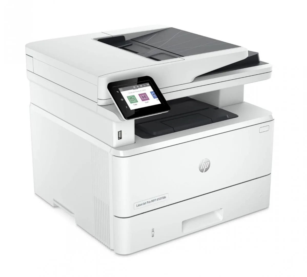 Multifunctional laser HP LaserJet Pro MFP 4102fdn, format A4, Monocrom, Duplex, USB + LAN + Wi-Fi — poza 2