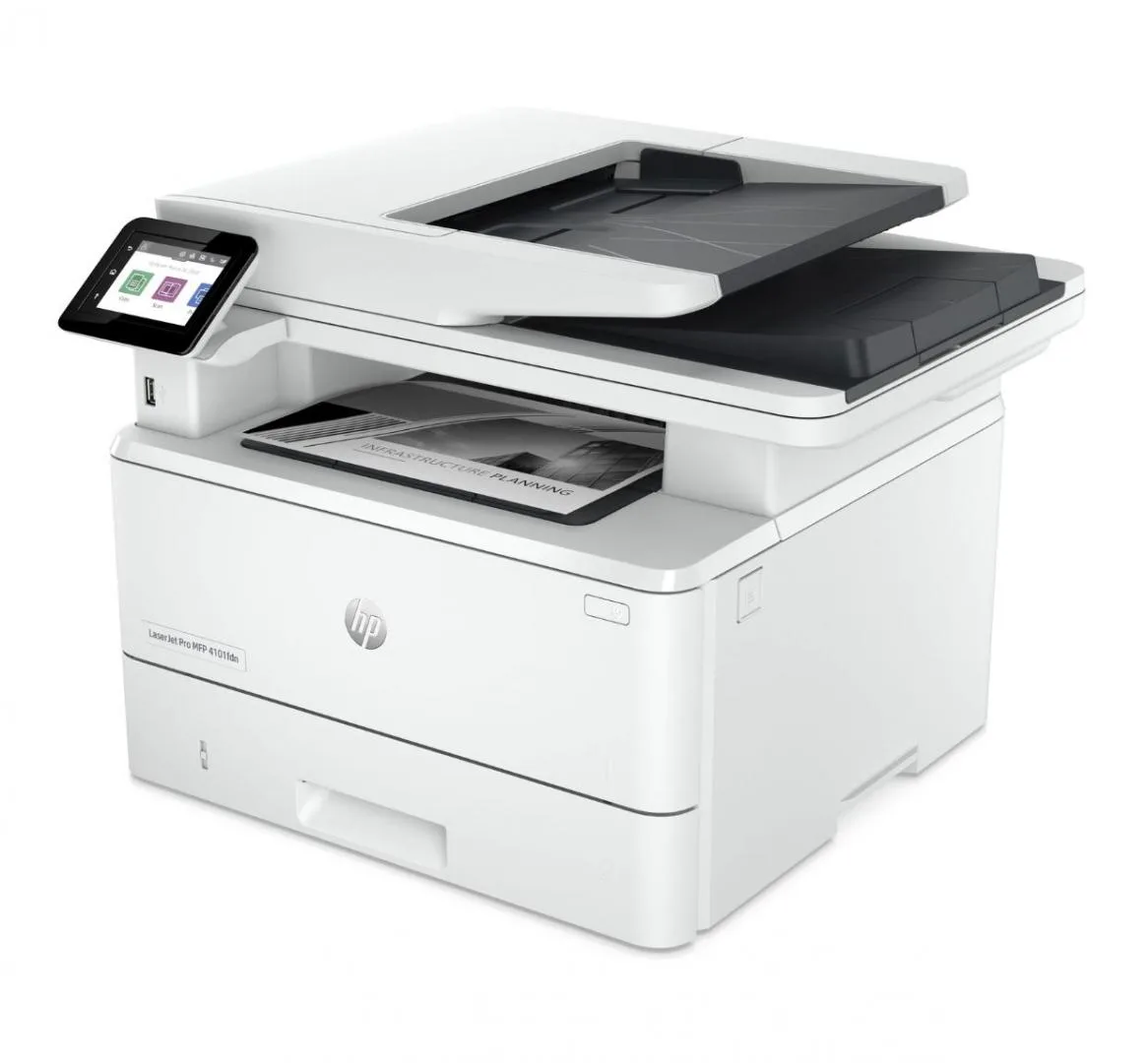 Multifuncțional laser HP LaserJet Pro MFP 4102fdw, format A4, monocrom, Duplex, USB/LAN/Wi-Fi — poza 3