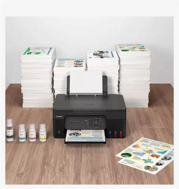 Multifuncțional inkjet Canon PIXMA G3430, CISS, format A4, color, Duplex, USB + WIFI — poza 5