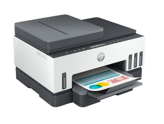 Multifuncțional inkjet HP Smart Tank 750, CISS, format A4, color, Duplex, Wi-Fi — poza 4