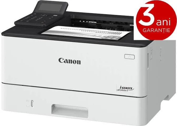 Imprimantă laser Canon LBP243dw II, monocrom, format A4, Duplex, USB + LAN