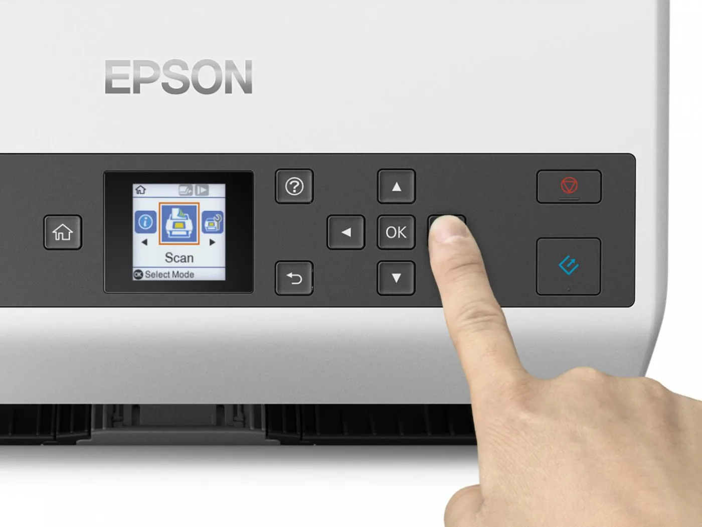 Scaner Epson WorkForce DS-970, A4, Duplex, Sheetfed, USB + LAN — poza 2