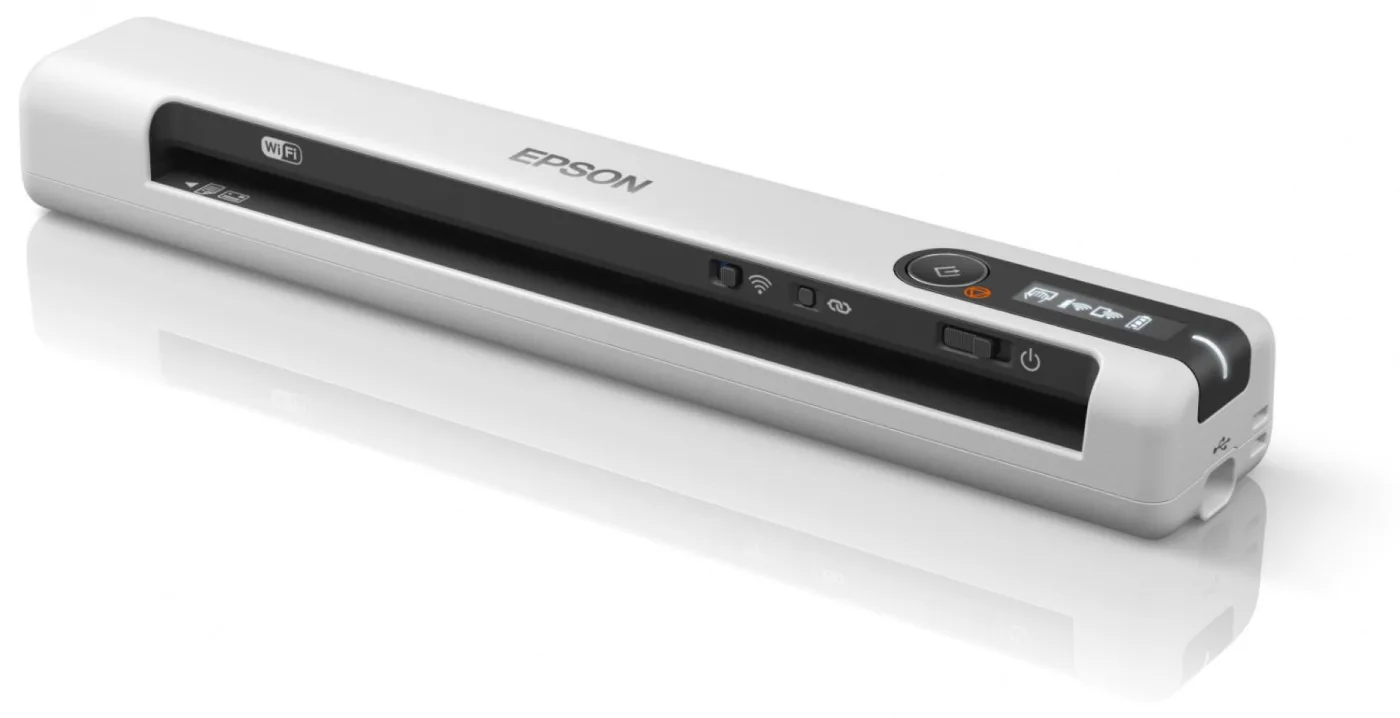 Scaner Epson WorkForce DS-80W, A4, Manual, Handheld, USB + WLAN — poza 2