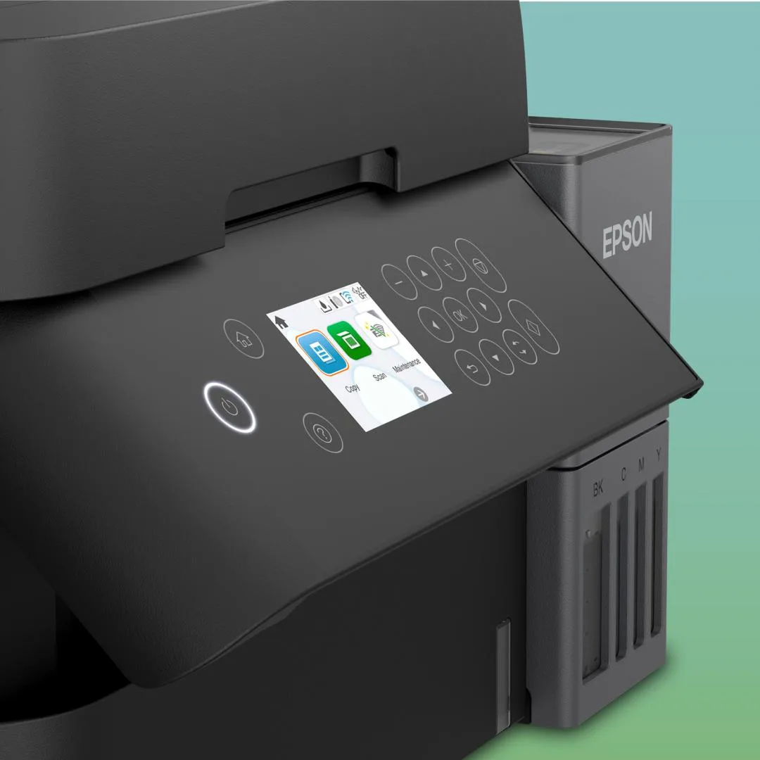 Multifunctional inkjet EPSON EcoTank CISS L6370, format A4, Color, Duplex, USB + LAN — poza 2